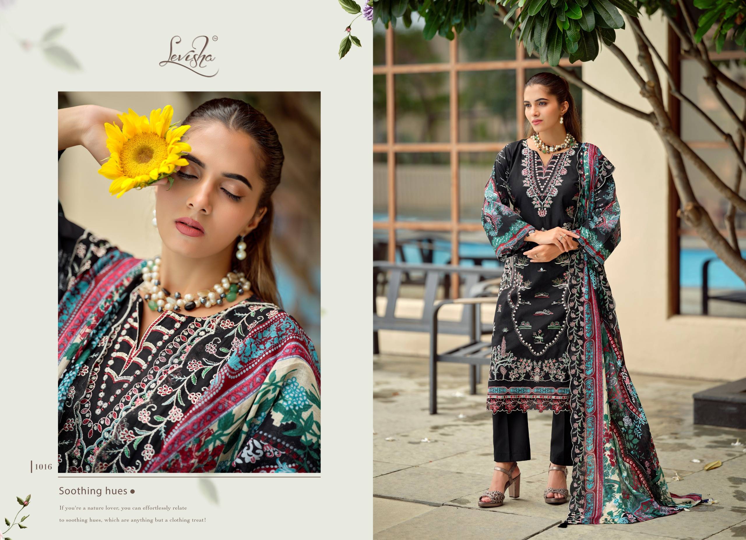Zara Shahjahan By Levisha 1013 To 1016 Series Pakistani Suits Ethnic Wear Pure Cemric Lawn Cotton Dresses At Wholesale